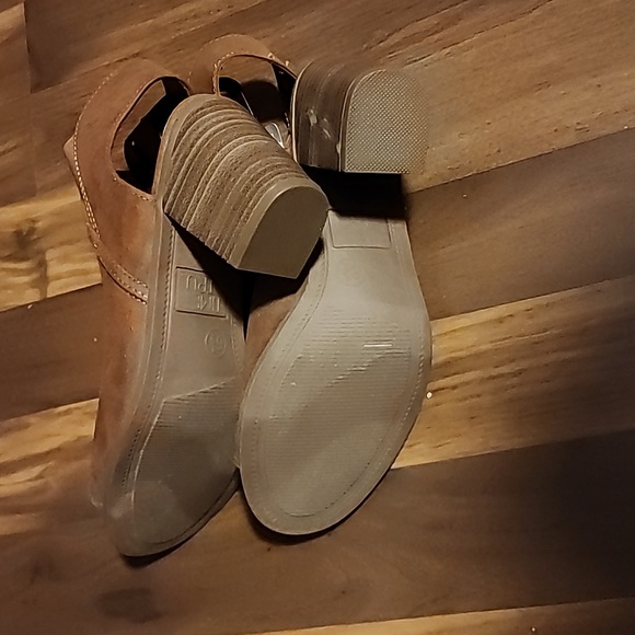 Time and Tru Memory Foam Cognac Boots Size 6.5 - Picture 4 of 8